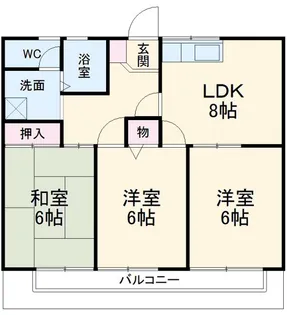 アルシェ【2階】の間取り
