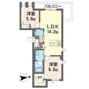 マーブル公津の杜【3階】の間取り