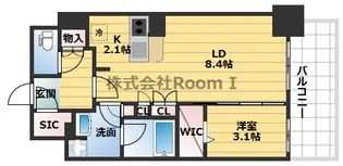アーバネックス同心【5階】の間取り
