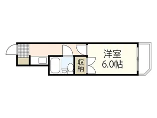 サンライフ東雲【4階】の間取り