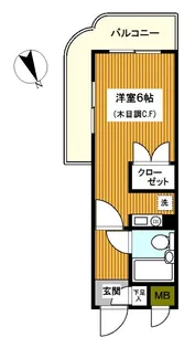 ガーデンプレイス伍番館【2階】の間取り