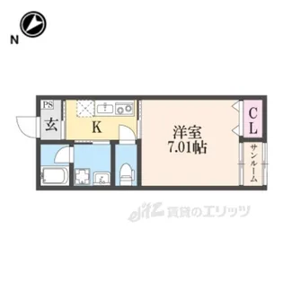 レジーナ【1階】の間取り