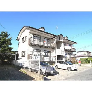 福島県郡山市安積町荒井字萬海【アパート】の外観