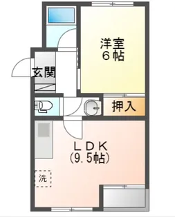 グランドハイツ【3階】の間取り