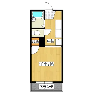 アビタシオンkei I【1階】の間取り