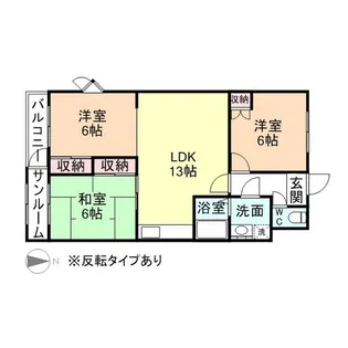 メゾンドプリミエール【2階】の間取り