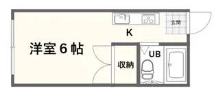 スマイルコーポ【1階】の間取り