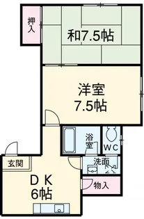 アパートメントオーランド【3階】の間取り