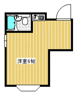 ラフォーレ中原【2階】の間取り