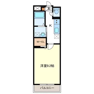 インフィニティII【1階】の間取り