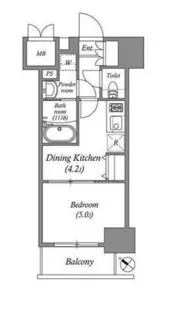 オーパスホームズ南行徳【6階】の間取り