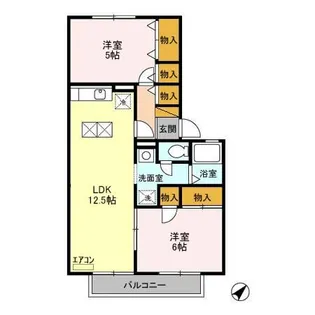 ラフィネ G【1階】の間取り