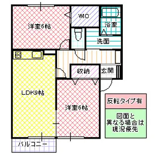 アムール・ソフィア I【1階】の間取り