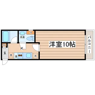 パレット【2階】の間取り