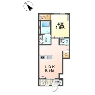 アリエッタ アイ【1階】の間取り