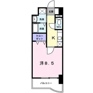福岡県北九州市八幡西区陣原3【マンション】の間取り