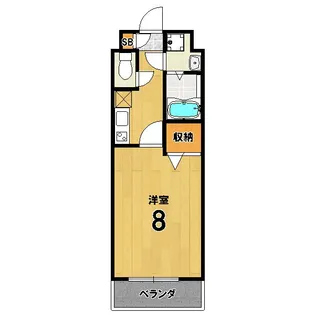 Succeed洛北【4階】の間取り