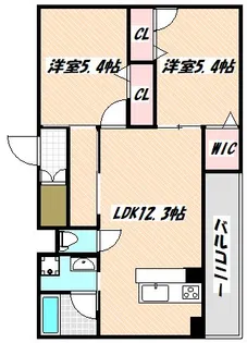 千葉県市川市二俣2【マンション】の間取り