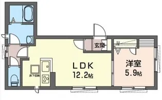 アーク目白台【1階】の間取り