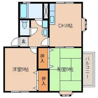 カモミール21【2階】の間取り
