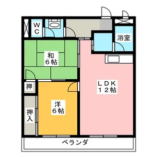 ラベンダー【1階】の間取り