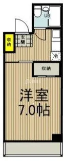 東京都国立市東2【マンション】の間取り