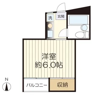 ローズハイツ【3階】の間取り