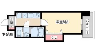 ラグゼ新大阪2【7階】の間取り