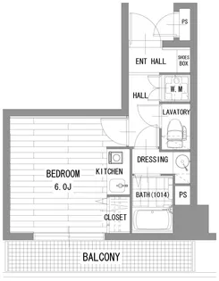 1Rの間取り画像