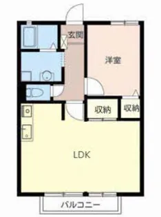 大阪府大阪市東淀川区豊里3【アパート】の間取り