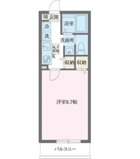 東京都北区赤羽北1【マンション】の間取り