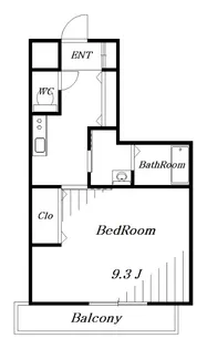 ヌヴェルセゾン【1階】の間取り