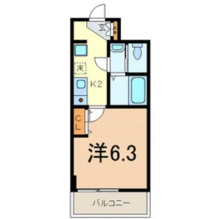 Espoir(エスポワール)【5階】の間取り