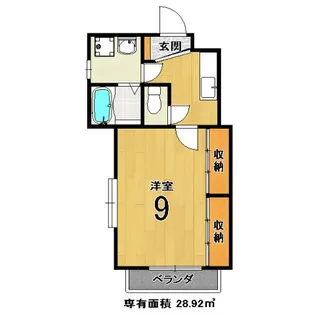 メゾン・ハーモニー【3階】の間取り