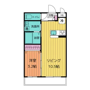 仮)津市久居野村町マンション【3階】の間取り