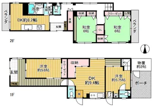 織田ビル【1階】の間取り