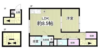 プラチナレジデンス千石【3階】の間取り