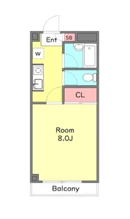 サンパール【3階】の間取り