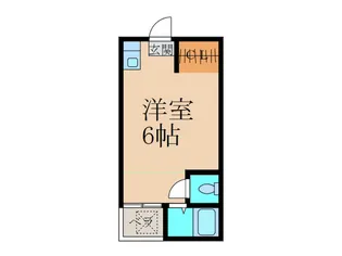 恵比寿セントラル【2階】の間取り