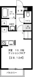 東京都国分寺市本多5【アパート】の間取り