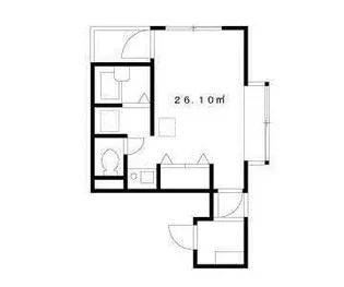 DUOMO山王【2階】の間取り