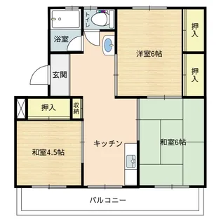 伊藤マンション【3階】の間取り