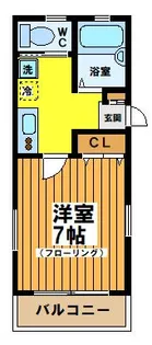 カーザスペランツァ【1階】の間取り