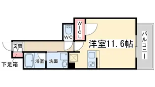 大阪府大阪市淀川区宮原4【マンション】の間取り
