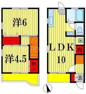 千葉県松戸市西馬橋2【一戸建】の間取り