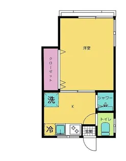 協和荘【2階】の間取り