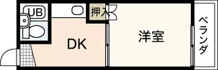 メゾン昭和町【4階】の間取り
