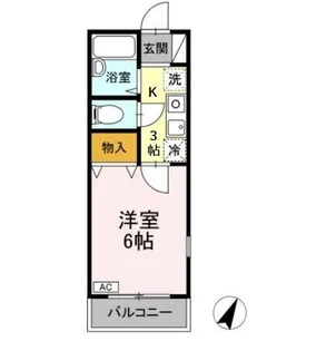 東京都町田市森野5【アパート】の間取り