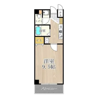 プリヴェ2号館【4階】の間取り