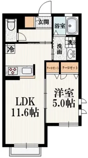 COMFORT【2階】の間取り